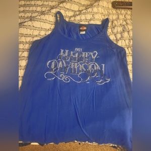 Harley davidson 2xl sparkly  tank top